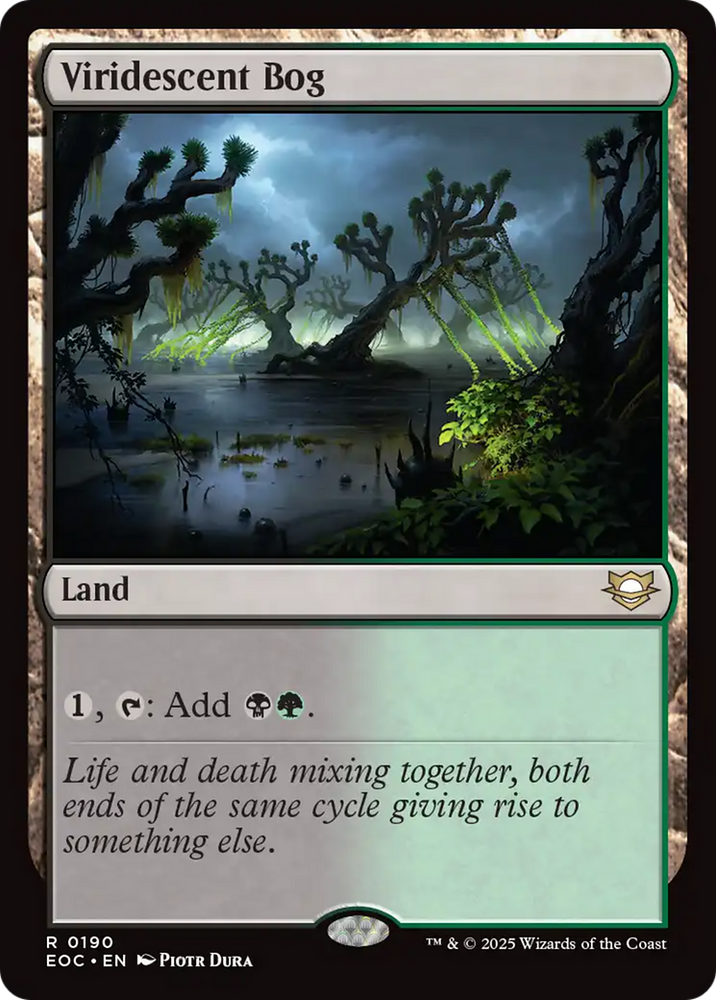 Viridescent Bog [Edge of Eternities Commander]
