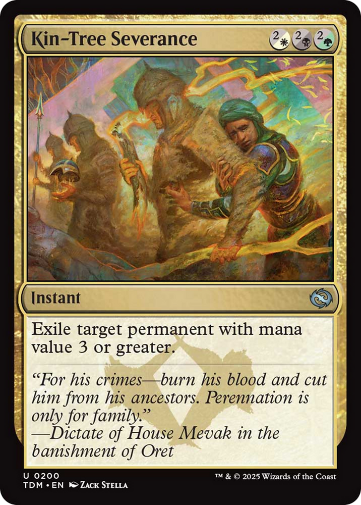 Kin-Tree Severance [Tarkir: Dragonstorm]