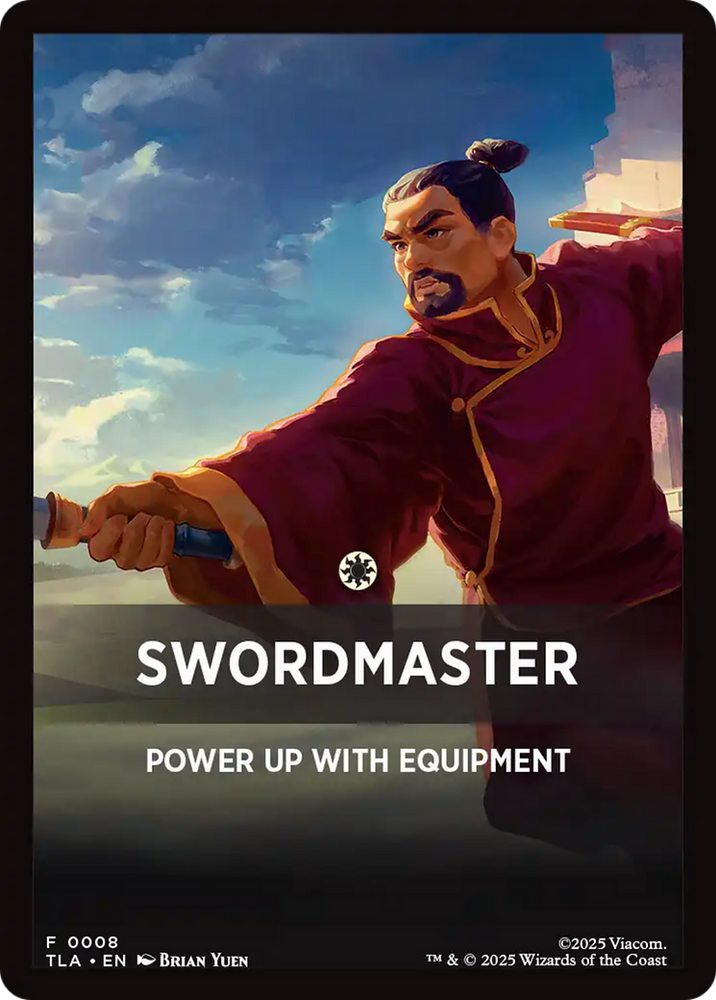 Swordmaster Theme Card [Avatar: The Last Airbender Tokens]