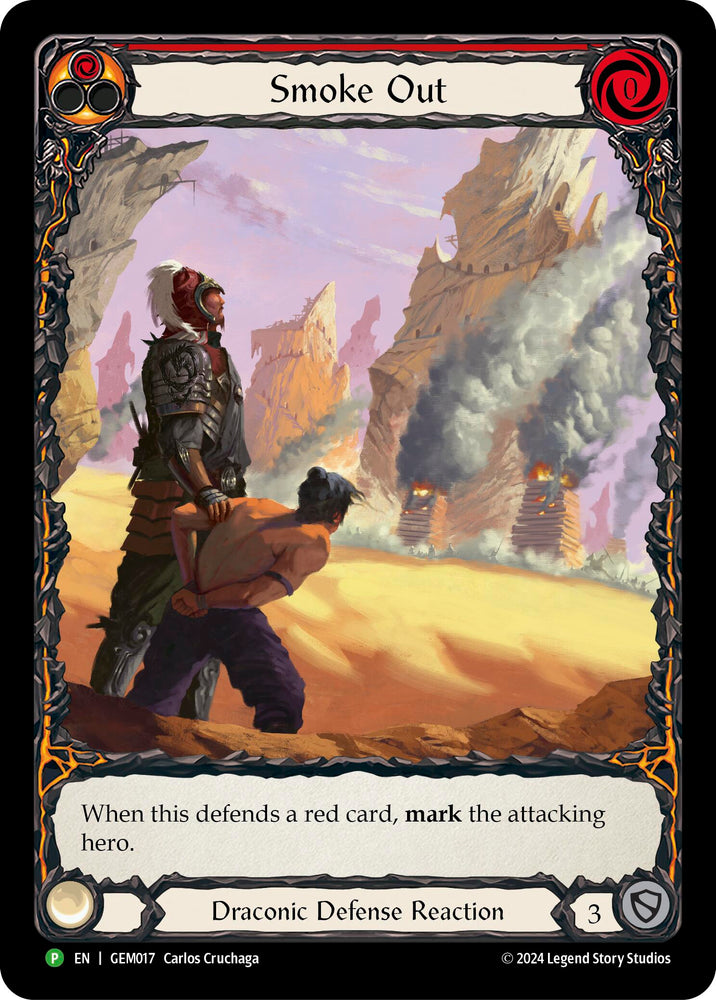 Smoke Out (Red) [GEM017] (GEM Pack 1)  Rainbow Foil