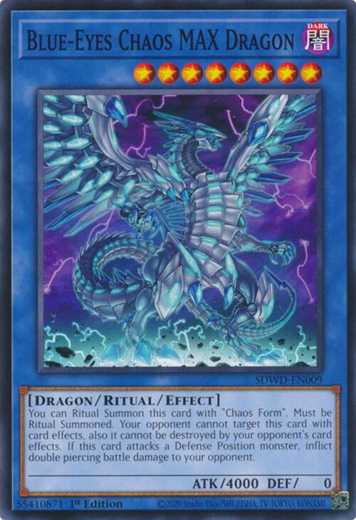 Blue-Eyes Chaos MAX Dragon [SDWD-EN009] Common