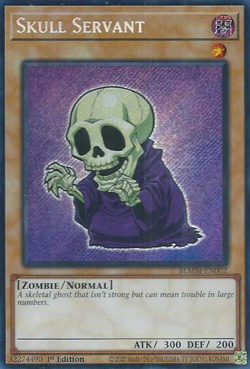 Skull Servant [BLMM-EN002] Secret Rare