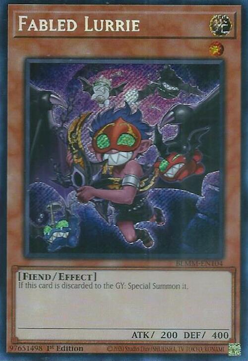 Fabled Lurrie [BLMM-EN104] Secret Rare