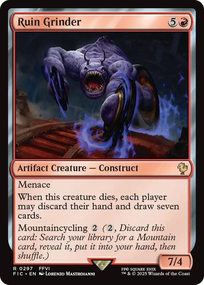 Ruin Grinder (Surge Foil) [FINAL FANTASY Commander]