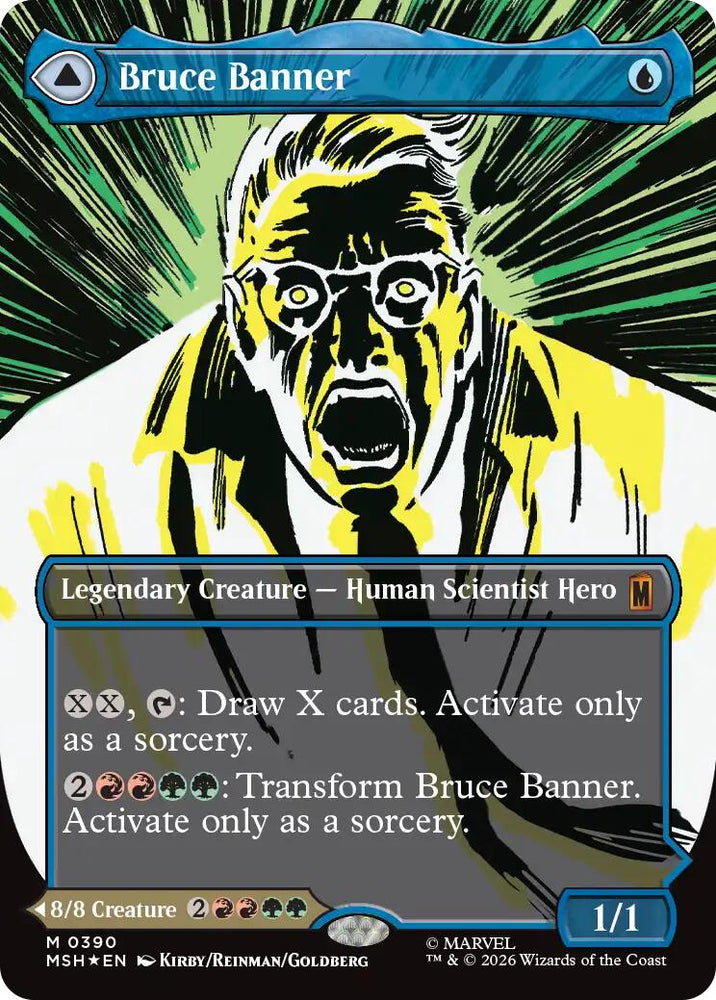 Bruce Banner (Borderless) [Marvel Super Heroes]