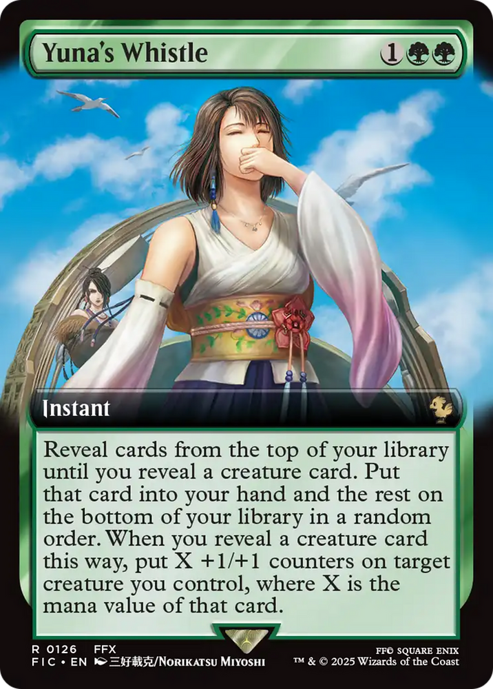 Yuna's Whistle (Extended Art) [FINAL FANTASY Commander]