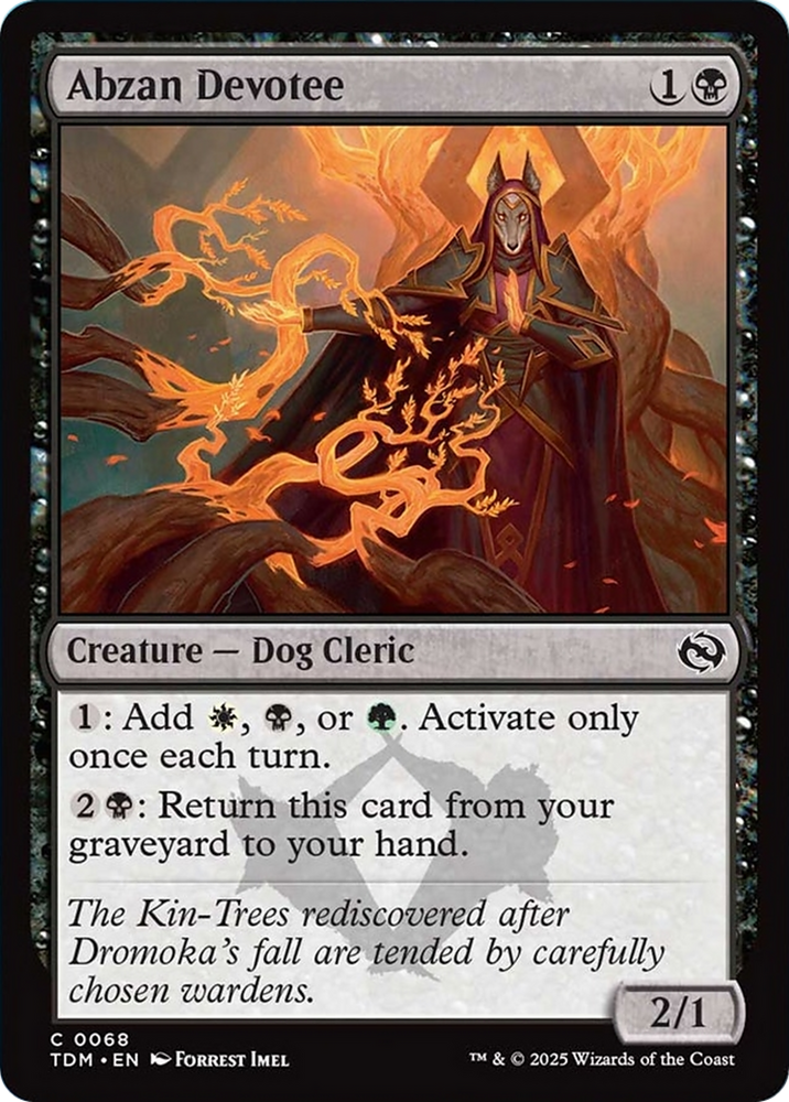 Abzan Devotee [Tarkir: Dragonstorm]