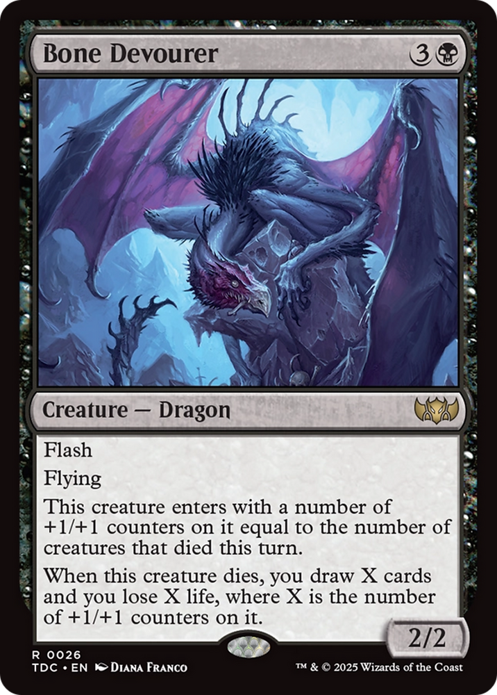 Bone Devourer [Tarkir: Dragonstorm Commander]