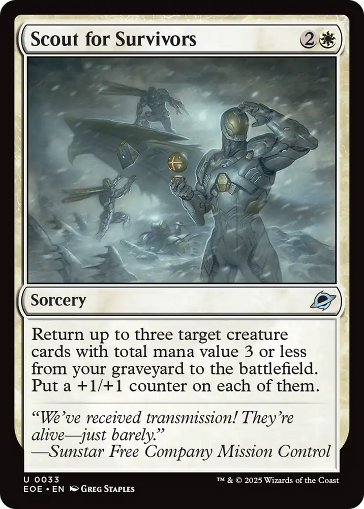 Scout for Survivors [Edge of Eternities]