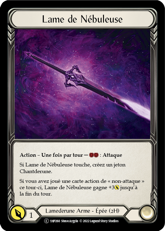 Nebula Blade - Lame de Nébuleuse - French History 1