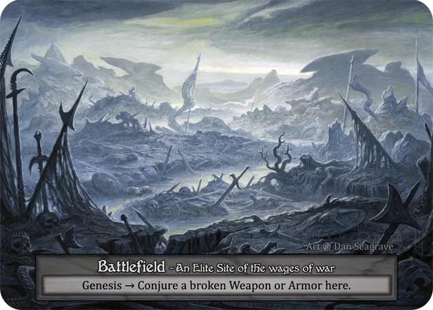 Battlefield - Beta (B) -  Sorcery Contested Realms