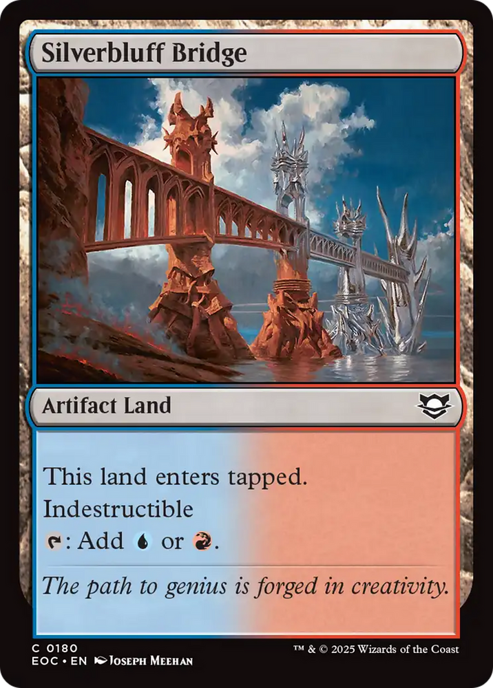 Silverbluff Bridge [Edge of Eternities Commander]