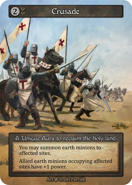 Crusade - Beta (B) - Sorcery Contested Realm