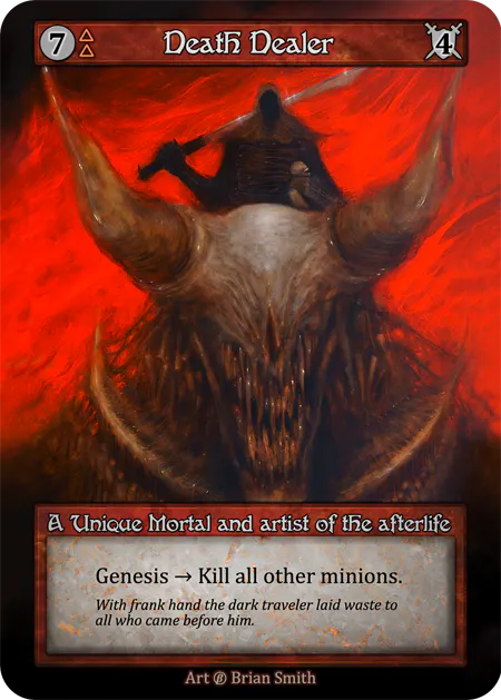 Death Dealer - Beta (B) - Sorcery Contested Realm