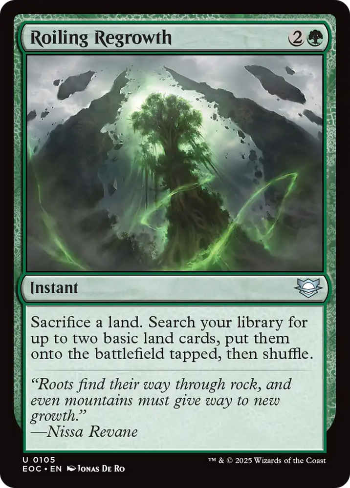 Roiling Regrowth [Edge of Eternities Commander]