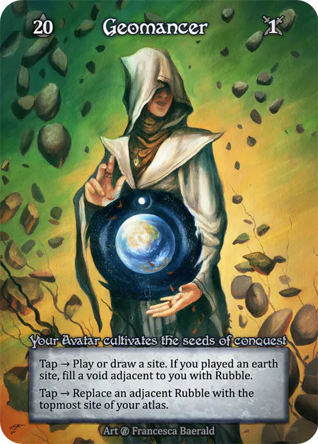 Geomancer (Foil) - Beta (B) - Sorcery Contested Realm