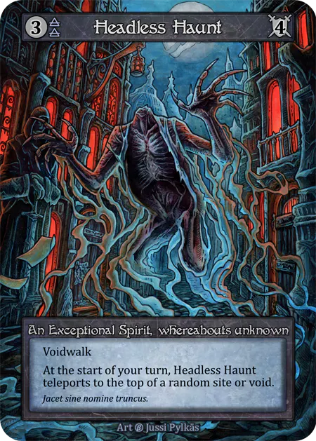 Headless Haunt (Foil) - Beta (B) -  Sorcery Contested Realm