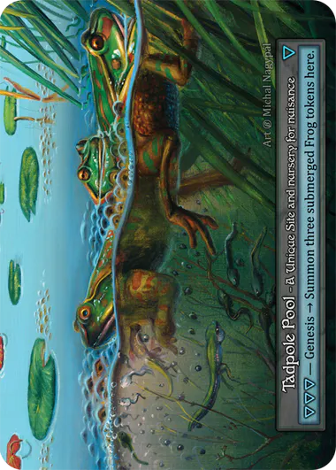 Tadpole Pool (Foil) - Beta (B) -  Sorcery Contested Realm