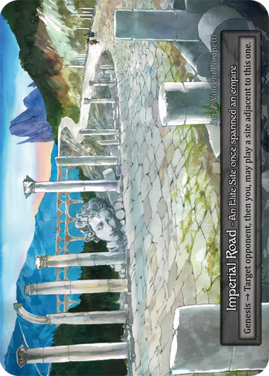 Imperial Road (Foil) - Beta (B) -  Sorcery Contested Realm