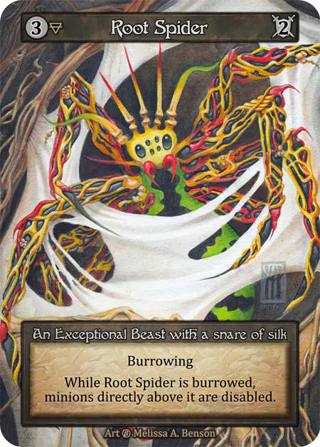 Root Spider - Beta (B) - Sorcery Contested Realm