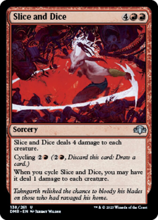 Slice and Dice [Dominaria Remastered]