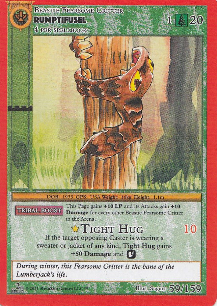 Rumptifusel [Cryptid Nation: Second Edition]