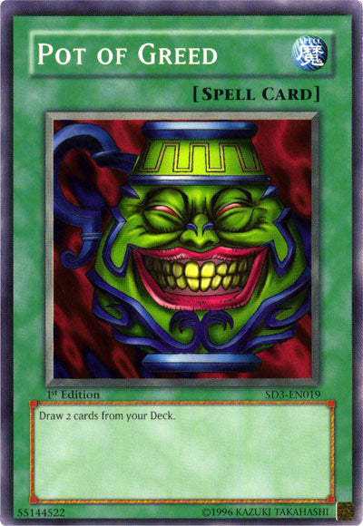 Pot of Greed [SD3-EN019] Common