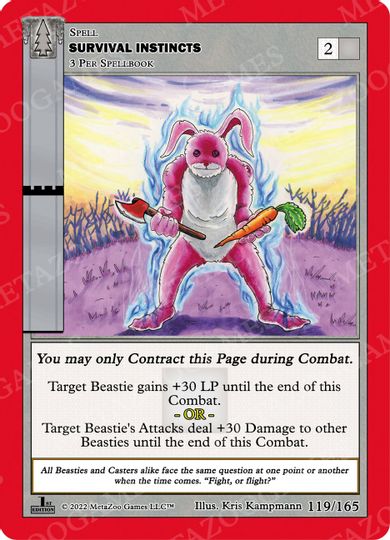 Survival Insitincts [Cryptid Nation: Wilderness]