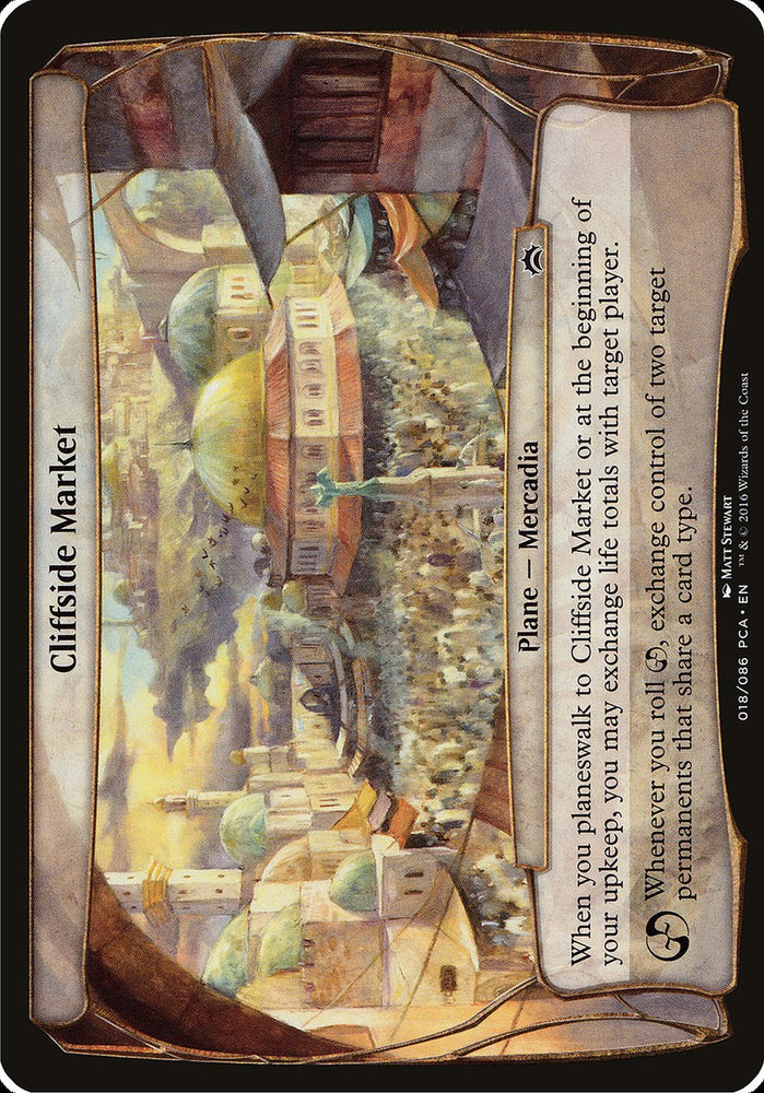 Cliffside Market (Planes) [Planechase Anthology Planes]