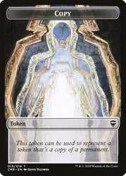 Copy (013) // Golem Double-Sided Token [Commander Legends Tokens]